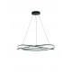 Dimming With Remote Sandy black Aluminium & Structured Acrylic LED 68 Watt 220-240 Volt 5637Lm 3000K IP20 Included Remote Co