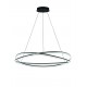 Dimming With Remote Sandy black Aluminium & Structured Acrylic LED 68 Watt 220-240 Volt 5637Lm 3000K IP20 Included Remote Co