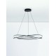 Dimming With Remote Sandy black Aluminium & Structured Acrylic LED 68 Watt 220-240 Volt 5637Lm 3000K IP20 Included Remote Co