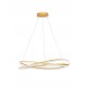 Dimming With Remote Brass Gold Aluminium & Structured Acrylic LED 68 Watt 220-240 Volt 5637Lm 3000K IP20 Included Remote Cont