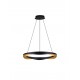 Triac Dimmable Matt Black & Gold Aluminium LED 53 Watt 220-240Volt 1751Lm 3000K IP20 D: 65 H: 160 cm 