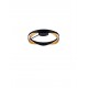 Triac Dimmable Matt Black & Gold Aluminium LED 40 Watt 220-240Volt 1244Lm 3000K IP20 D: 45 H: 13 cm 
