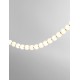 Triac Dimmable Gold Metal & Opal Glass LED 109 Watt 220-240 Volt 9732Lm 3000K IP20 L: 500 H: 203,4 cm 