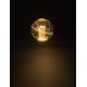 Gold Metal & Blown Glass LED 4 Watt 220-240 Volt 166Lm 3000K IP20 D: 14 H: 150 cm 