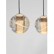 Triac Dimmable Gold Metal & Blown Glass LED 16 Watt 220-240 Volt 832Lm 3000K IP20 L: 84 W: 10 H: 150 cm 