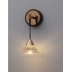 Matt Black & Rose Gold Metal Structured Acrylic LED 7 Watt 220-240Volt 345Lm 3000K IP20 D: 10,5 W: 14 H: 26 cm 