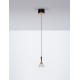 Matt Black & Rose Gold Metal Structured Acrylic LED 7 Watt 220-240Volt 345Lm 3000K IP20 D: 10,5 H: 180 cm 
