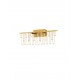 Triac Dimmable Gold & Copper Metal LED 11 Watt 220-240 Volt 807Lm 3000K IP20 L: 67 W: 10 H: 20 cm 