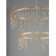 Triac Dimmable Gold Copper Metal LED 41 Watt 220-240 Volt 3317Lm 3000K IP20 D:65 H:150 cm 