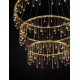 Triac Dimmable Gold Copper Metal LED 72 Watt 220-240 Volt 5866Lm 3000K IP20 D:80 H:200 cm 