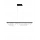 Triac Dimmable Black Chrome Copper Metal LED 17 Watt 220-240 Volt 1355Lm 3000K IP20 L: 120 W: 8 H: 150 cm 