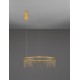 Triac Dimmable Gold Copper Metal LED 26 Watt 220-240 Volt 1981Lm 3000K IP20 D:65 H:150 cm 