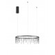 Triac Dimmable Black Chrome Copper Metal LED 26 Watt 220-240 Volt 1981Lm 3000K IP20 D:65 H:150 cm 