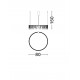 Triac Dimmable Matt Brass Gold Copper LED 31 Watt 220-240 Volt 2562Lm 3000K IP20 D:80 H:150 cm 