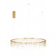 Triac Dimmable Gold Copper Metal LED 36 Watt 220-240 Volt 3073Lm 3000K IP20 D:100 H:150 cm 
