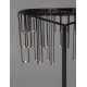 Touch Dimmable Black Chrome Copper Metal LED 14 Watt 220-240 Volt 953Lm 3000K IP20 Cable Length 215 cm D: 30 W: 30 H: 45 cm 