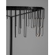Touch Dimmable Black Chrome Copper Metal LED 17 Watt 220-240 Volt 1266Lm 3000K IP20 Cable Length 215 cm D: 40 W: 40 H: 140 c
