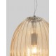 Pendant Light Copper Glass Copper Metal E271x60W D22 H120 