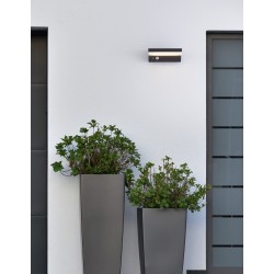 Anthracite Die-Casting Aluminium & Acrylic Diffuser LED 1.5 Watt 152Lm 3000K 3.7 Volt Beam Angle 110O IP65 Solar / Switch On/Off