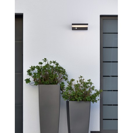 Anthracite Die-Casting Aluminium & Acrylic Diffuser LED 1.5 Watt 152Lm 3000K 3.7 Volt Beam Angle 110O IP65 Solar / Switch On/Off