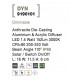 Anthracite Die-Casting Aluminium & Acrylic Diffuser LED 1.5 Watt 152Lm 3000K 3.7 Volt Beam Angle 110O IP65 Solar / Switch On/Off