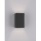 Anthracite Die-Casting Aluminum & Clear Acrylic LED G9 1x5 Watt 220-240 Volt Bulb Excluded IP65 D: 7.7 W: 7.6 H: 14.4 cm 