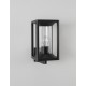 Anthracite Die-Casting Aluminium & Clear Acrylic LED E27 1x12 Watt 220-240 Volt IP65 Bulb Excluded L: 14.5 W: 21.5 H: 27.6 cm 