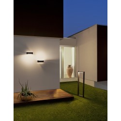 Black Die-Casting Aluminium Acrylic Diffuser LED 7 Watt 719Lm 3000K 220-240 Volt Beam Angle 150O IP54 L: 20 W: 11 H: 6 cm 