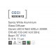 Sandy White Aluminium Glass Diffuser Osram LED 6 Watt 520Lm 3000K 100-240 Volt 50Hz Beam 76 o IP65 D: 9 H: 11 cm 