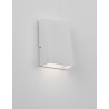 Sandy White Aluminium & Glass LED 4.5 Watt 304Lm 3000K 200-240 Volt IP54 Light Down L: 8 W: 4 H: 12 cm