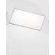 Sandy White Aluminium & Glass LED 4.5 Watt 304Lm 3000K 200-240 Volt IP54 Light Down L: 8 W: 4 H: 12 cm 