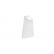 Sandy White Aluminium & Glass LED 7 Watt 397Lm 3000K 200-240 Volt IP54 Light up & Down L: 7.4 W: 7.4 H: 13.6 cm 