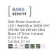 Satin Nickel Aluminium LED 1 Watt 60Lm 3000K IP67 100-240 Volt 50Hz Beam 42o Driver Included D: 4.2 H: 7 cm Cut Out: 3.7 cm 
