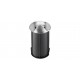 Satin Nickel Aluminium LED 1 Watt 60Lm 3000K IP67 100-240 Volt 50Hz Beam 42o Driver Included D: 4.2 H: 9 cm Cut Out: 3.7 cm 