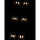 Satin Nickel Aluminium LED 1 Watt 60Lm 3000K IP67 100-240 Volt 50Hz Beam 42o Driver Included D: 4.2 H: 9 cm Cut Out: 3.7 cm 