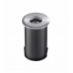 Satin Nickel Aluminium LED 1 Watt 60Lm 3000K IP67 100-240 Volt 50Hz Beam 42o Driver Included D: 4.2 H: 7 cm Cut Out: 3.7 cm 