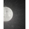 Pendant, Glass & metal,Crystal/clear glass, E27, 1*60W, D:20*120 