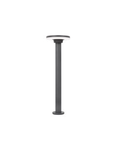 Dark Gray Aluminium & Acrylic 18 LED 12 Watt 480Lm 3000K 100-240 Volt 50Hz Beam 140o IP54 D: 18 H: 60 cm 2