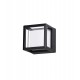 Black Die-Casting Aluminium & Acrylic Diffuser LED 6 Watt 420Lm 3000K 100-240 Volt 50Hz Beam Angle 120 O IP54 L: 11 W: 11 H: 11 