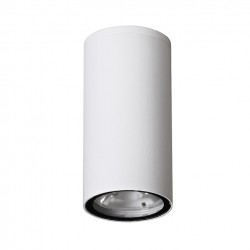 Sandy White Aluminium Glass Diffuser Osram LED 3 Watt 230Lm 3000K 100-240 Volt 50Hz Beam 52 o IP65 D: 5.5 H: 11 cm 