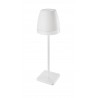 Sandy White Die-Casting Aluminium & Acrylic LED 2 Watt 207Lm 3000K IP54 Beam Angle 62O DC 5 Volt Switch On/Off USB Wire D: 11 W: