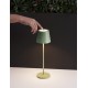 Sandy Olive Green Aluminium & Acrylic LED 2 Watt 192Lm 2700K DC 5 Volt IP54 Switch On/Off/ USB Type C Wire Rechargeable with PG 