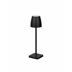 Sandy Black Die-Casting Aluminium & Acrylic LED 2 Watt 207Lm 3000K IP54 Beam Angle 62O DC 5 Volt Switch On/Off USB Wire D: 8 H: 