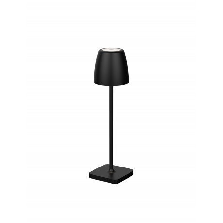 Sandy Black Die-Casting Aluminium & Acrylic LED 2 Watt 207Lm 3000K IP54 Beam Angle 62O DC 5 Volt Switch On/Off USB Wire D: 8 H: 