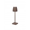 Sandy Rust Brown Die-Casting Aluminium & Acrylic LED 2 Watt 207Lm 3000K IP54 Beam Angle 62O DC 5 Volt Switch On/Off USB Wire D: 