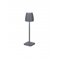 Sandy Dark Grey Die-Casting Aluminium & Acrylic LED 2 Watt 207Lm 3000K IP54 Beam Angle 62O DC 5 Volt Switch On/Off USB Wire D: 8