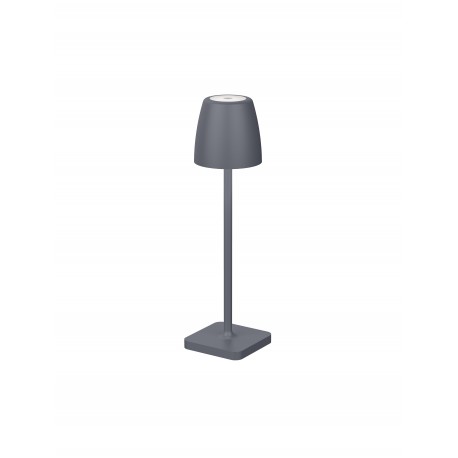 Sandy Dark Grey Die-Casting Aluminium & Acrylic LED 2 Watt 207Lm 3000K IP54 Beam Angle 62O DC 5 Volt Switch On/Off USB Wire D: 8