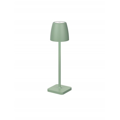 Sandy Olive Green Die-Casting Aluminium & Acrylic LED 2 Watt 207Lm 3000K IP54 Beam Angle 62O DC 5 Volt Switch On/Off USB Wire D: