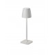 Sandy White Die-Casting Aluminium & Acrylic LED 2 Watt 207Lm 3000K IP54 Beam Angle 62O DC 5 Volt Switch On/Off USB Wire D: 8 H: 