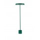 Matt Green Aluminium & Acrylic Black Fabric Wire LED 33 Watt 220-240 Volt 2666Lm 3000K IP20 Switch On/Off Cable Length 250 cm